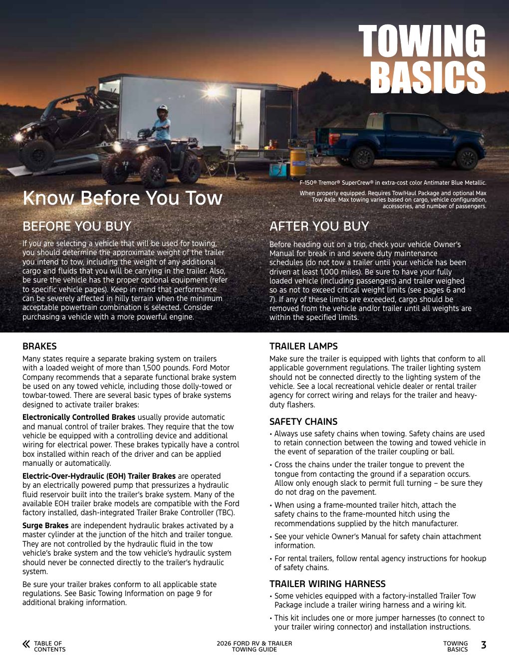 2026 Towing Guide page 3