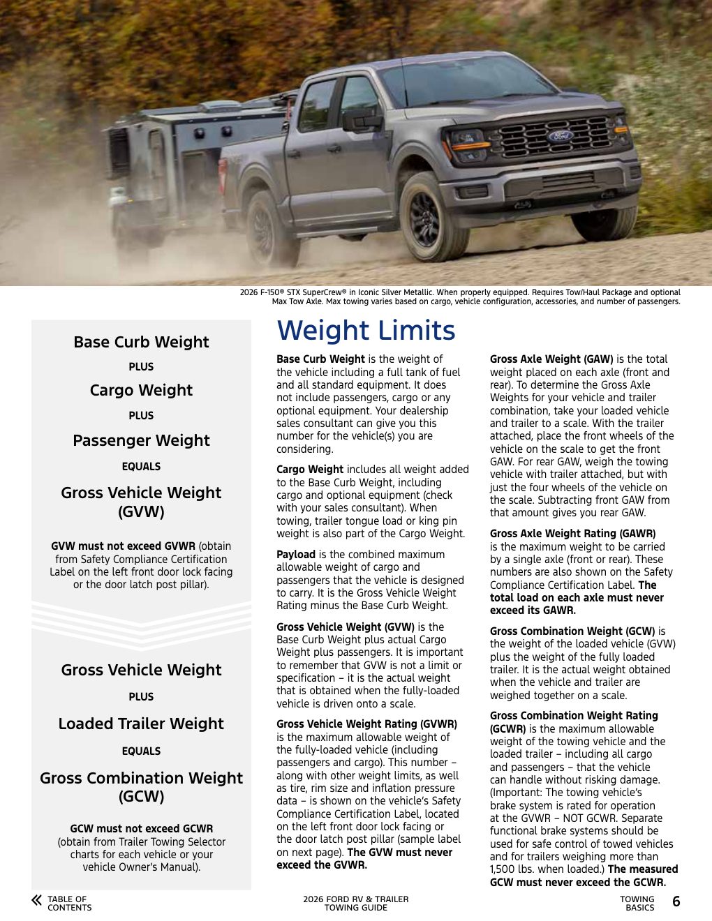 2026 Towing Guide page 6